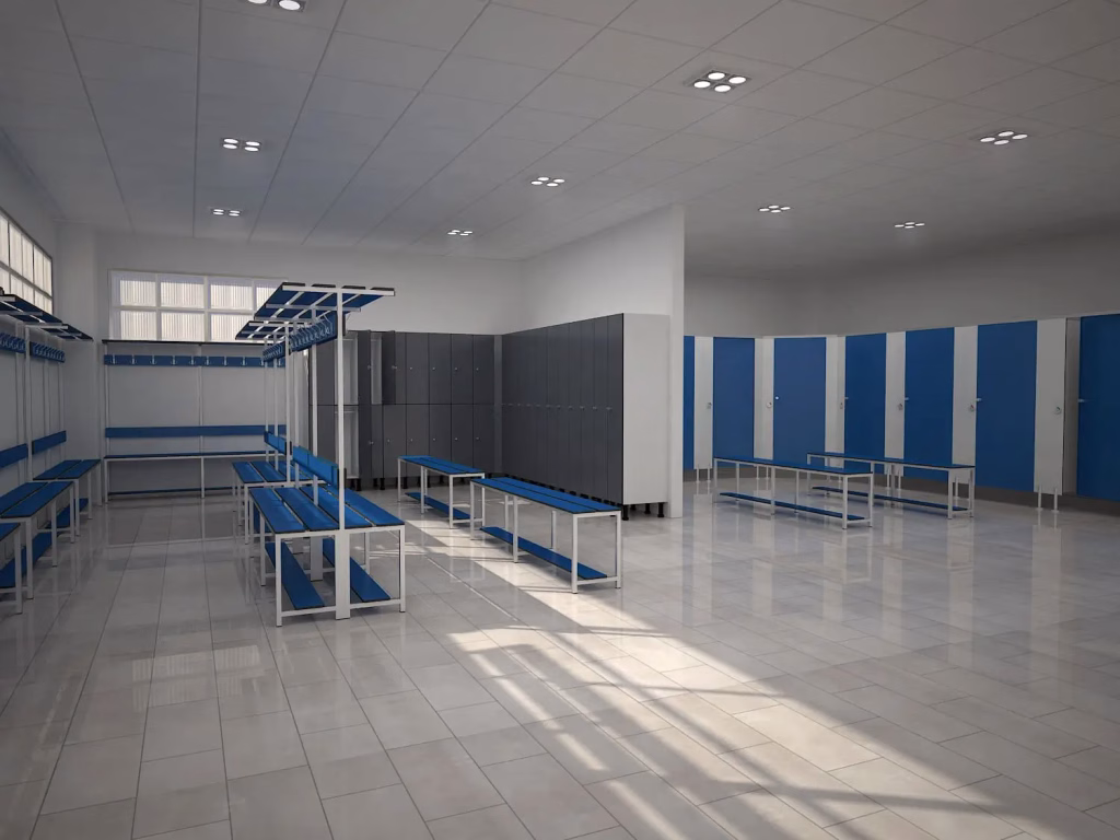 Taquillas para gimnasios, vestuarios, oficinas y colegios.